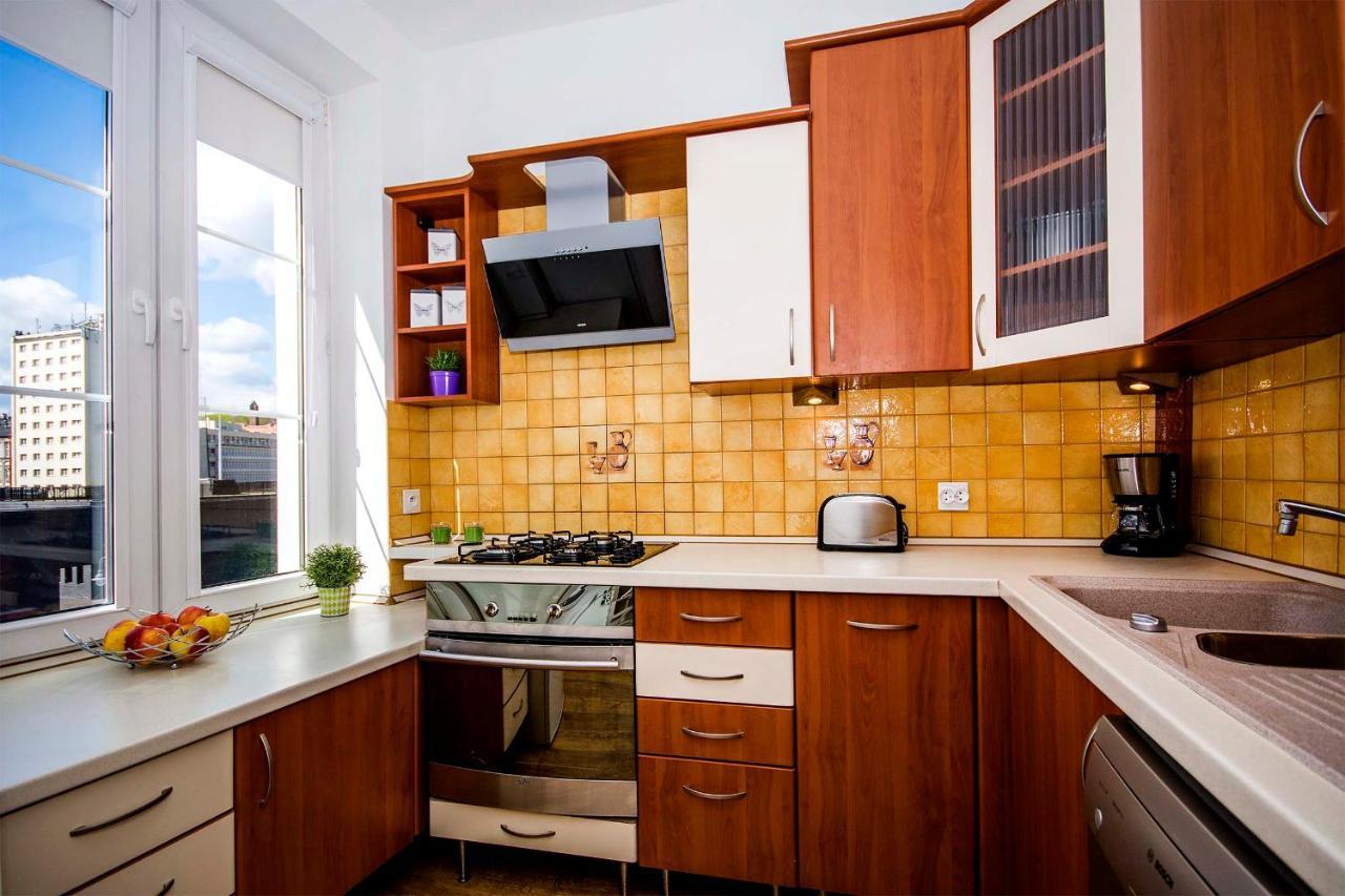 Central Apartments Ogarna Gdańsk Kültér fotó