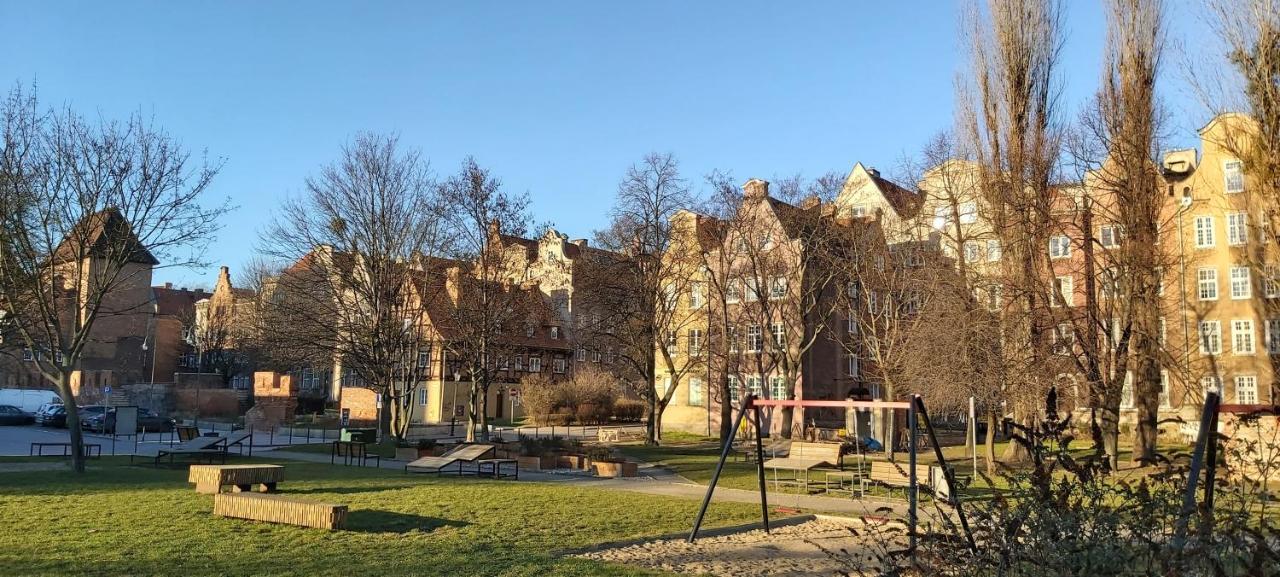 Central Apartments Ogarna Gdańsk Kültér fotó
